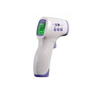 Non-Contact Infrared Thermometer - 3-Color Backlit LCD, Forehead/Body Use, 0.5s, 30-50mm, Auto Off, Medical Standard