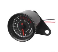 Non Contact Tachometer for Motorcycles LED Luminous RPM Gauge Electronic Speed Sensor Handheld Tool Black 9x9x9cm