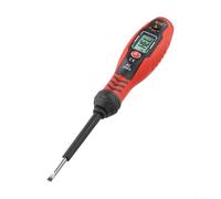 Non-Contact Voltage Detector Pen with NCV Test for Live Wire Detection - Dual Range 12-1000V AC Electrical Tester with Sound Light Alarm for Socket Outlet Circuit Breaker Finding Yellow Flat Tip(C)
