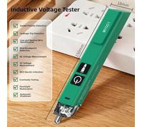 Non-Contact Voltage Tester Pen with LED Light, High Sensitivity Detection for Live/Neutral Wires, Breakpoint & Adjustable Sensing, Safe Non-Touch Electrical Testing Tool for Electricians