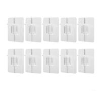 Non-Drill Shelf Assembly Bracket Hook Patch Supporting Shelf Stability in Common Shelf Installations