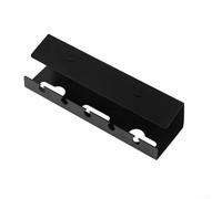 Non Drilling Cable Organizer for For computer Desks, Robust Storage Solution for Cables and Power Sockets (black)