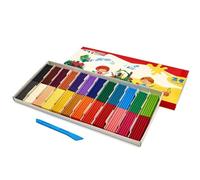 Non-Drying Modelling Clay for Kids & Artists - Reusable, EN71 Certified, Natural Binding Ingredients - EN71 Compliant - 24 Bright Colours