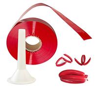 Non-Edible Sausage Casing with Funnel, Food Grade Plastic Sausage Casings Roll Meat Food Processing Cooking Tool
