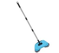 Non Electric Carpet Sweepers- Adjustable Handle Broom, Manual Floor Tool, Hardwood Cleaning Gear | Push Sweeping Aid for Wood Floors Laminate Kitchen Carpet Daily Use Home Setup Quick Clean Routine