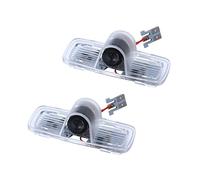 Non-Fading Car Door LED Logo Projector Welcome Lamp Door Light Puddle Lights Kit Compatible with Accessories Accord 2003-2022 (White Classic, Old Accord/Crosstour/Pilot/Passport)