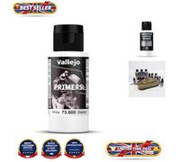 Non-Flammable 60 ml Acrylic Primer - Ideal for Indoor Hobby Modeling & Painting