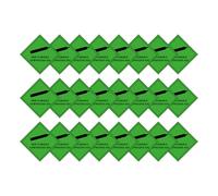 Non Flammable Compressed Gas Hazard Diamond Multi Pack 100mm x 100mm Strong Adhesive Vinyl Stickers for Safety (24)