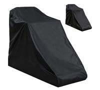 Non-Folding Treadmill Cover, dustproof and Waterproof Cover, Oxford Cloth Waterproof Sunscreen Cover (Black)