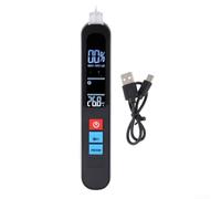 Non for contact Voltage Detector Pen 400mAh LCD Screen Bar Graph | Detects 12-1000V AC, shows L/R phase rotation, audible buzzer, visual LED alerts, for ideal for three-phase systems