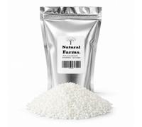 Non-GMO Emulsifying Wax Pastilles NF - 16 OZ -for DIY Cosmetics, Soap, Candles- Packaged in Mylar Heat-Sealed Bag-by Natural Farms