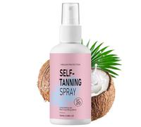 Non Greasy Liquid, Portable Tanning Accelerator, 1.69x1.69x5 Inches Sunless Sprays with Bronze Glow, Fast Acting Skin Bronzers, Outdoor Glow Mist with Fine Nozzle, Summer Body Bronzer for Beach