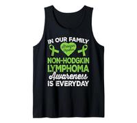Non-Hodgkin Lymphoma Awareness Support Family Tank Top