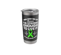 Non Hodgkin Lymphoma Warrior Stainless Steel Insulated Tumbler
