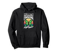 Non-Hodgkin's Lymphoma Fight Butterfly Yoga Women Pullover Hoodie