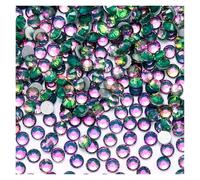 Non Hotfix Rhinestones Bling Crystal Opal Series Super Glitter Glass Flatback Crystals for DIY Nail Art Charm Gems for Crafts Clothes DIY Decorations(Crystal Emerald,SS6-1440PCS)