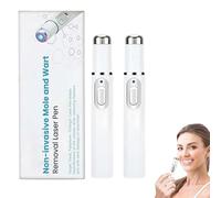 Non-Invasive Mole and Wart Removal Laser Pen,Professional Dark Spot Remover for Face and Body,Laser Skin Tag Removal for Moles Warts Portable Home Beauty Device for All Skin Types (2 PCS)