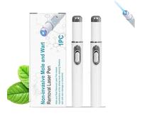 Non-Invasive Mole and Wart Removal Pen, Mole and Wart Removal Pens, Professional Dark Spot Remover, Wart Remover, for Face and Body, for All Skin Types (2pcs)