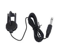 Non-Invasive Violin Acoustic Pickup Clamp, Portable ABS Metal Holder with Hole Patch for Noise Reduction, Clear Sound Amplification for Music Recording and Live Performance