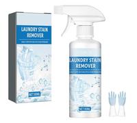 Non Ionic Clothing Emulsifier Stain Remover, 300ML Powerful Laundry Stain Remover Spray, Active Enzyme Laundry Cleaner for Grease Oil Food, Fabric Conditioner Restores Faded Color (1Pcs-A)