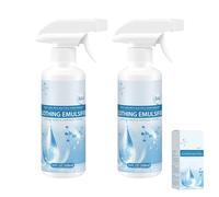 Non Ionic Clothing Emulsifier Stain Remover, Emulsifier Stain Remover, Powerful Laundry Stain Remover Spray, Portable Dry Cleaning Spray for Grease, Oil, Food on Clothes & Shoes (2Pcs)