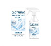 Non Ionic Clothing Emulsifier Stain Remover, Pre-Treatment Laundry Spray, Clothing Penetrating Agent Foam Stain Remover Spray for Clothes Laundry, For Grease, Oil, Food