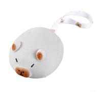 Non-Irritating Capybara Bath Sponge Ball with Rounded Edges and Smooth Texture for All-Age Bath Safety (Grey)