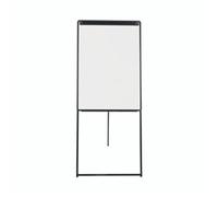 Bi-Office Footbar Flipchart Easel Non Magnetic 700x1000mm Black