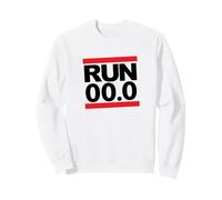 Non-Marathon Runner 00.0 Mile - Funny Running Humor Design Sweatshirt
