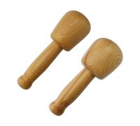 Non marring Jumbo 2 Piece Wood Dapping Doming Punch Set 70mm-55mm Forming Metal