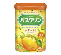(Non-medicinal products) Bathclin bath salt Yuzu scent 600g (about 30 times) Fatigue recovery