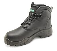 Beeswift PU Rubber Composite Toe Cap and Sole Protection S3 Safety Boots 1Pr Black 10 CF65BL10