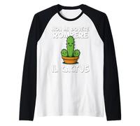 Non mi dovete rompere il cactus Non ne posso più Irriverente Raglan Baseball Tee