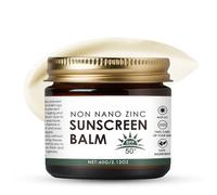 Non Nano Zinc Oxide Sunscreen Balm - Natural Tallow Sun Cream for Face & Body - SPF50 Suncream - UVA/UVB Protection - Lightweight Sun Balm - Sun Cream Protection - Sunblock for Outdoor & Beach