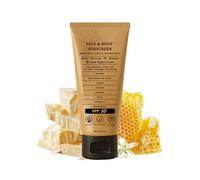Non Nano Zinc Oxide Tallow Sunscreen - SPF50 Beef Tallow Skin Care - Safest Organic Beef Tallow Moisturiser & Nano Zinc Oxide Sunscreen - Tallow And Honey Balm - Natural Sun Cream UVA/UVB Protection