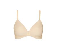 Non-padded plunge bra without underwire for women Lisca Laura Beige 115D