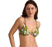 Non-padded triangle bikini top for women Selmark Jade Blanc 90C