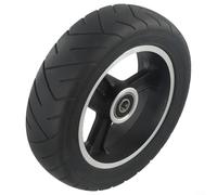 Non-Pneumatic Tire 6x2 Inch Solid Core Design | Puncture proof solid rubber, no air needed, long for service life, 145mm outer diameter, private land use
