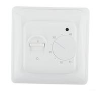 Non-Programmable Electric Floor Heating Thermostat with Built-in & External Sensor Probes, 5-40°C Mechanical Controller