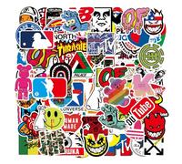 Non-Repeat Skateboard Stickers, 101pcs Cool Stickers for Adults Teens Kids Fashion Waterproof Vinyl Sticker Pack for Laptop Computer Skateboard Bicycle Helmet Luggage Decal Graffiti Patches Sticker