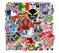 Non-Repeat Skateboard Stickers, 101pcs Cool Stickers for Adults Teens Kids Fashion Waterproof Vinyl Sticker Pack for Laptop Computer Skateboard Bicycle Helmet Luggage Decal Graffiti Patches Sticker
