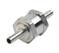 Non Return Valve Inline Single Way for Fuel Air Water Pipe Hose Check Valve Prevents Fuel Backflow Suitable for Carburetors and Low Pressure Fuel Systems (6mm)