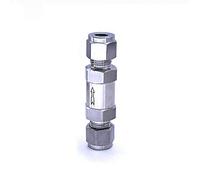 Non Return Valve One Way Valve Stainless Steel Fuel Check Valve for Petrol and Diesel Oil (Ф10mm)