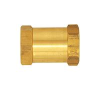 Non-return valve, throughout, MS, medium/ambient temp. Max. 180 °C, G 1 IG, PN max. 16 bar, opening pressure: 0.1 bar