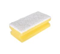 Non-Scratch Finger Gripped Sponge Scourer White, Robert Scott 13x7x4, Pack Of 10, 102425