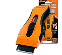 Non-Scratch Glass Scraper for Windows Oven, Ceramic, Hob Glass, and Cooktop Cleaning Tool, 18 Refills, Multi-Purpose Scraper, Ideal for Ceramic Hobs, Kitchen Doors, Limescale, and Painted Surfaces