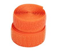 Non Self Adhesive Nylon Faste ner Tape 25mm Non self Adhesive Nylon Fabric Strips for Clothing,Shoes,Crafting(Orange,25MM x 25 Yards)