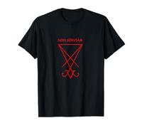 Non Serviam Lucifer symbol - Satanic 666 occult Luciferian T-Shirt