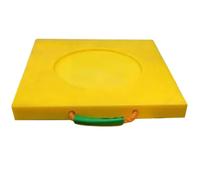 Non-Sink Anti-Slip Outrigger Pads, Heavy-Duty Leveling Jack Pads for Cranes, Wreckers, Tow Trucks, Prevents Sinking Ensures Stability on Soft Ground