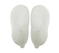 Non Skid Socks Invisible Socks Cracked Foot Silicone Socks Silicone Boat Socks Cracked Foot Socks Anti-cracking Silicone Socks Keep Track White Heel Cover